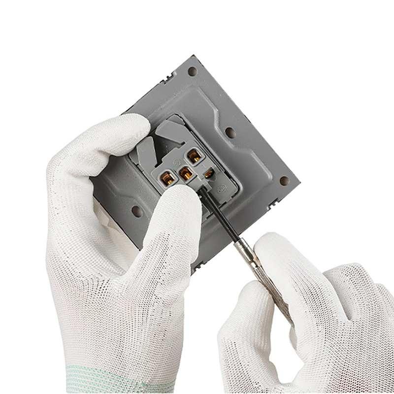 Rukavice nylonové palmové rukavice