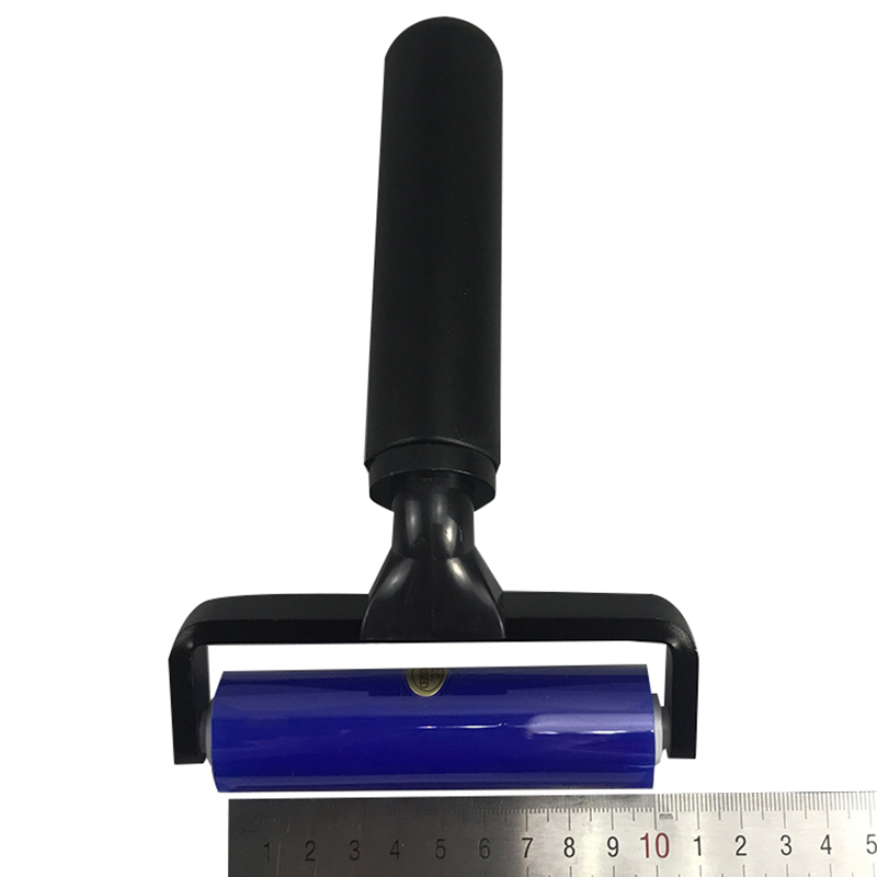 Silikónový lepkavý valček （čierny hliník）