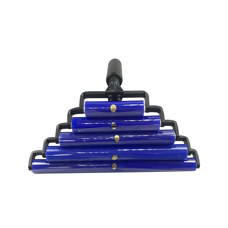 Silikónový lepkavý valček （čierny hliník）