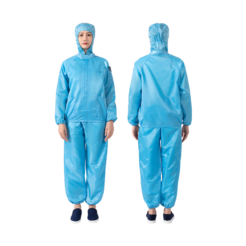 Bunda ESD s čiapkou a nohavicami ESD