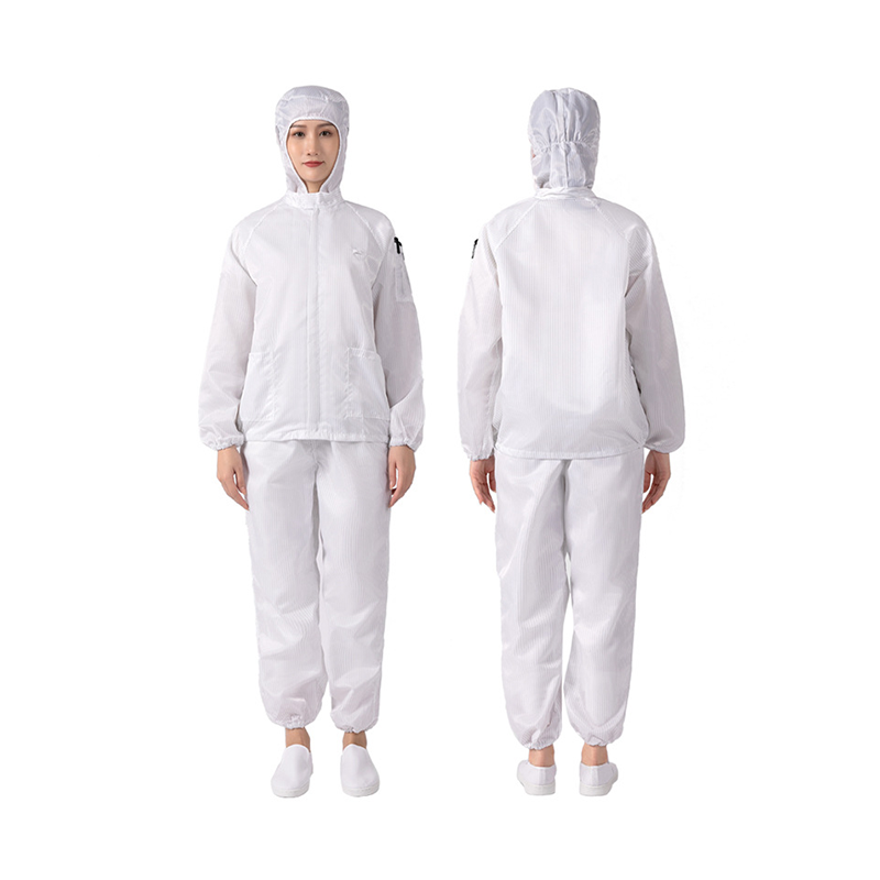 Bunda ESD s čiapkou a nohavicami ESD